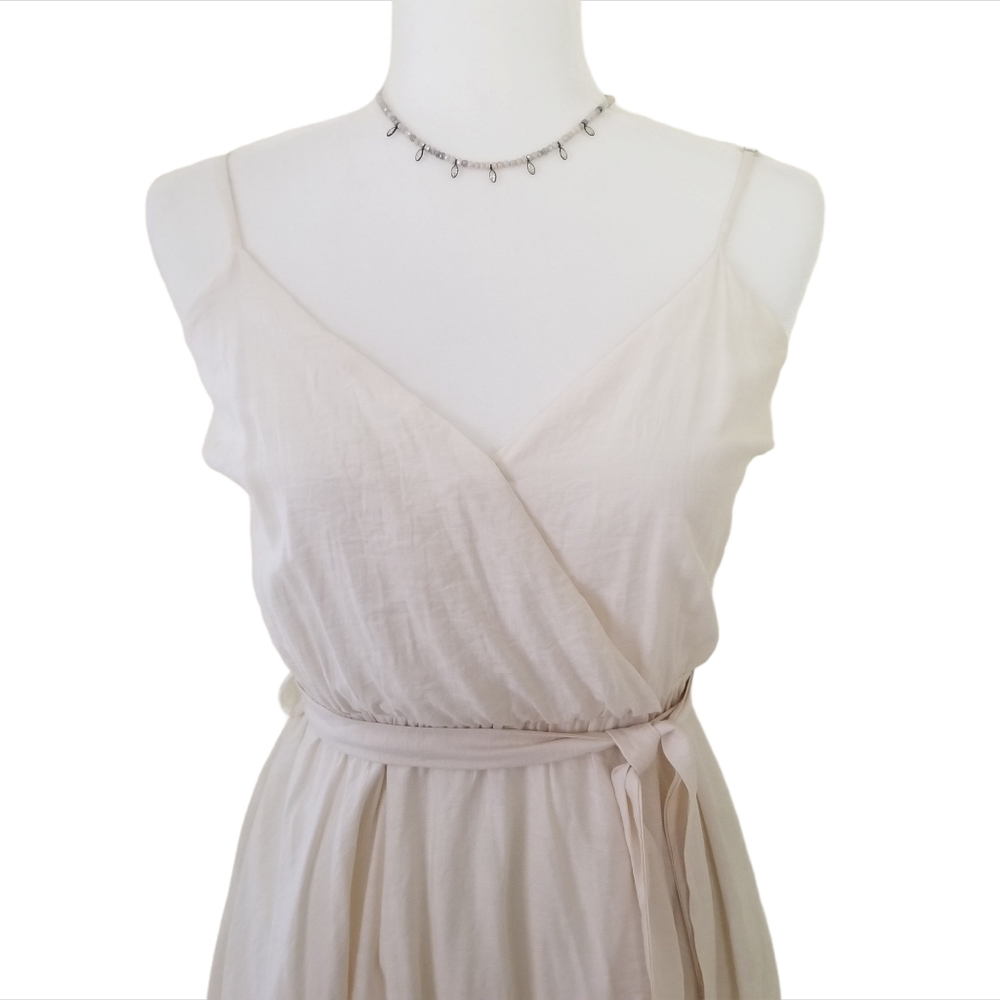 Lush - Neutral Spaghetti Strap Dress